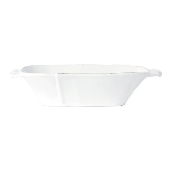 Lastra White Medium Oblong Au Gratin