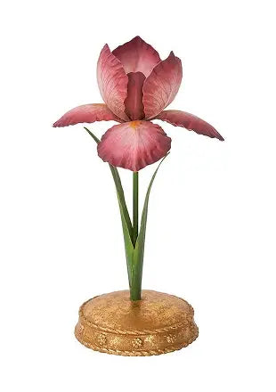 Meadow Walk Pink Iris Placecard Holder