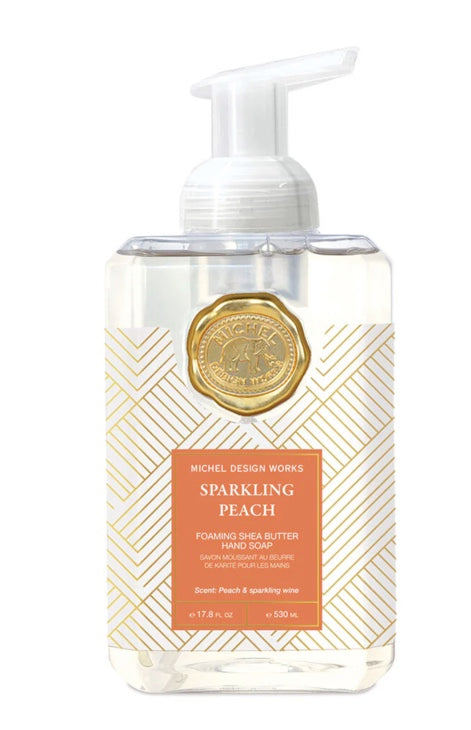 Michel Sparkling Peach Foaming Soap
