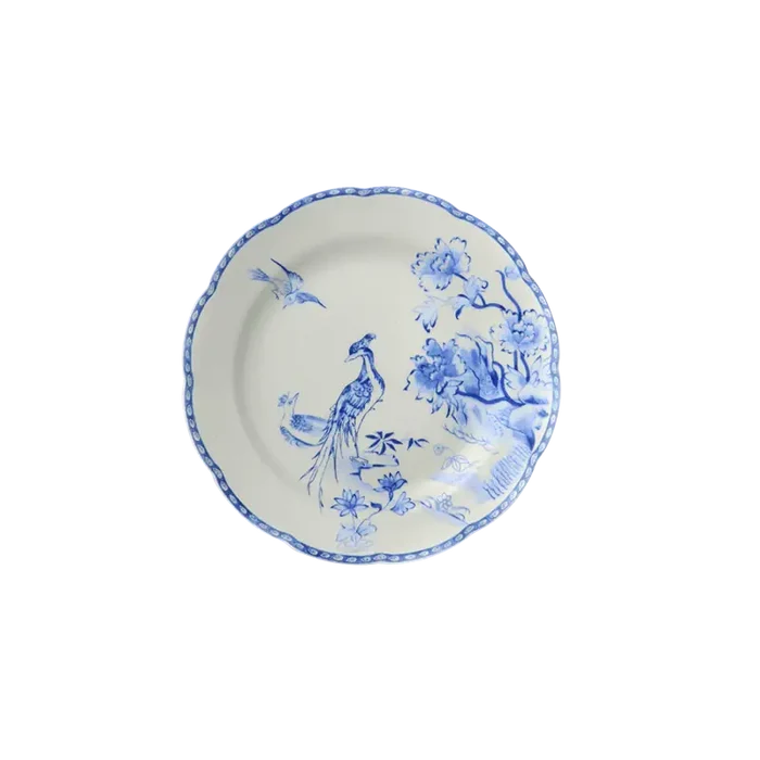 Mottaheadeh Virginia Blue Bread and Butter Plate with Center