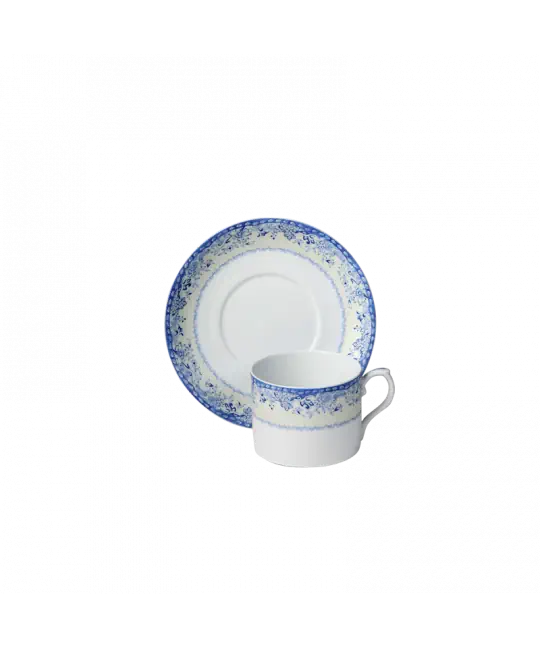 Mottaheadeh Virginia Blue Cup and Saucer