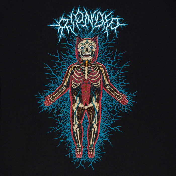 Nervous System Hoodie (Black) - Four Street