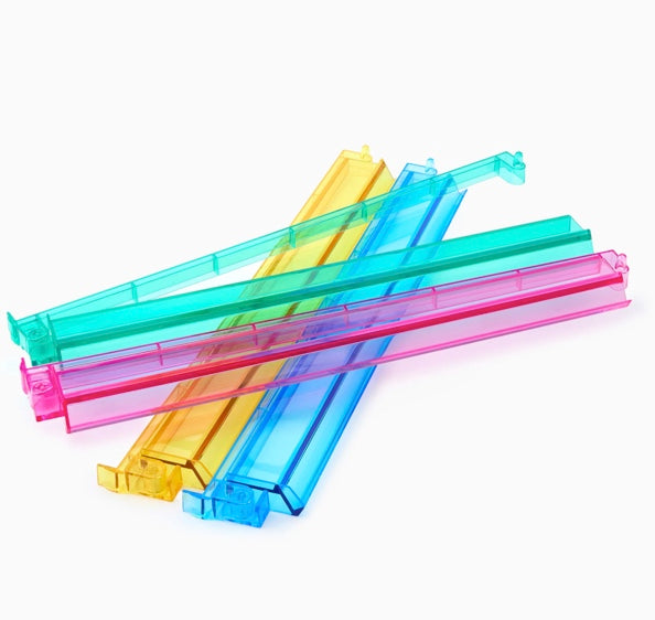 Oh My Mahjong Multicolor Acrylic Rack & Pusher set
