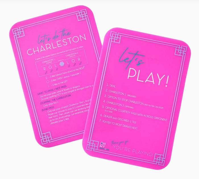 Oh My Mahjong pink shufflers
