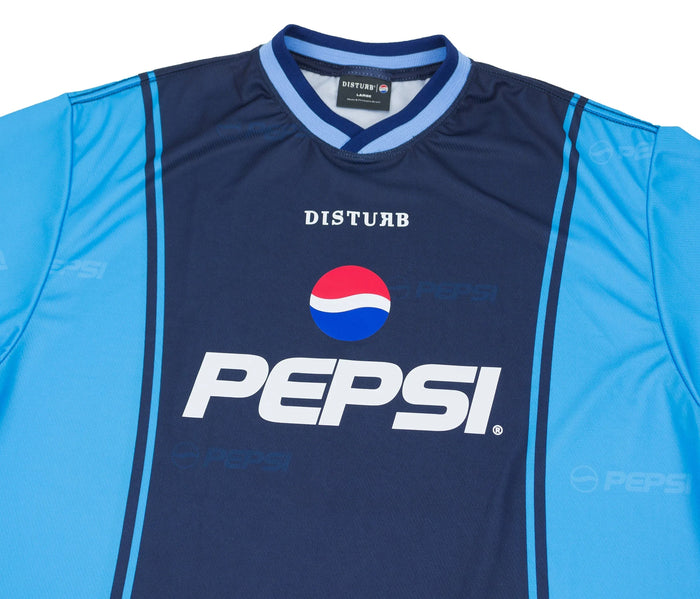 PEPSI Team Football Jersey In Blue - Four Street