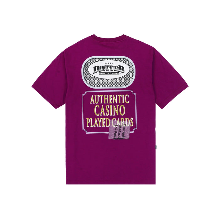 Played Cards T-Shirt In Purple - Four Street
