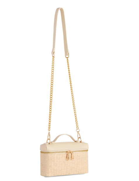 Riley Shoulder Bag in Ivory