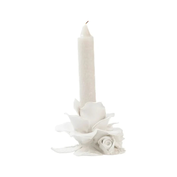 Scavo Rose Petal Candle Stick Holder