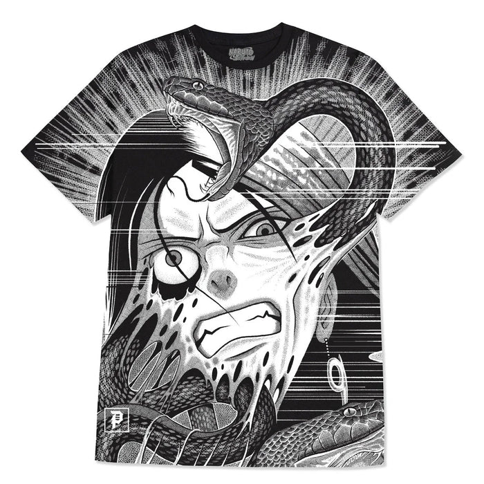SNAKES BIG PRINT TEE - Four Street