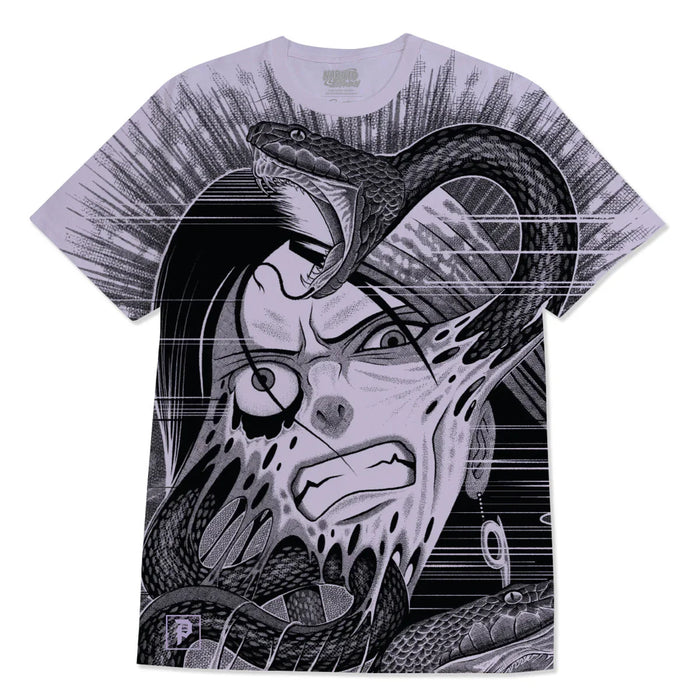 SNAKES BIG PRINT TEE - Four Street