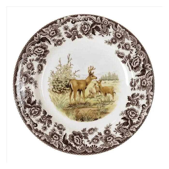Spode Woodland Deer Salad Plate