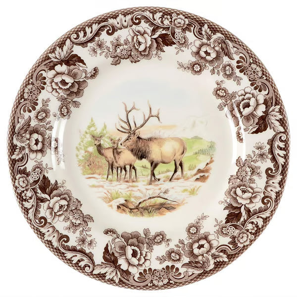 Spode Woodland Elk Dinner Plate