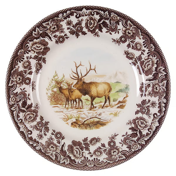 Spode Woodland Elk Salad Plate