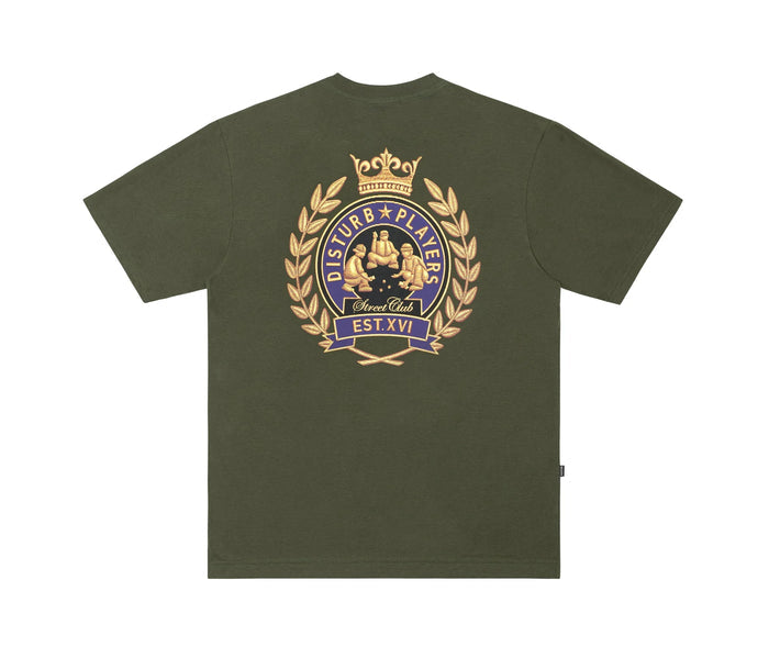 Street Dice T-Shirt In Dark Green - Four Street