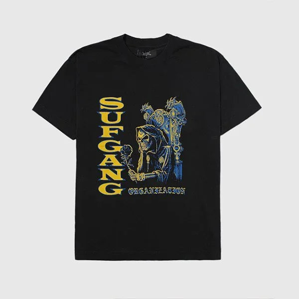SUFGANG - Camiseta Angel Of Death "Preta" - Four Street