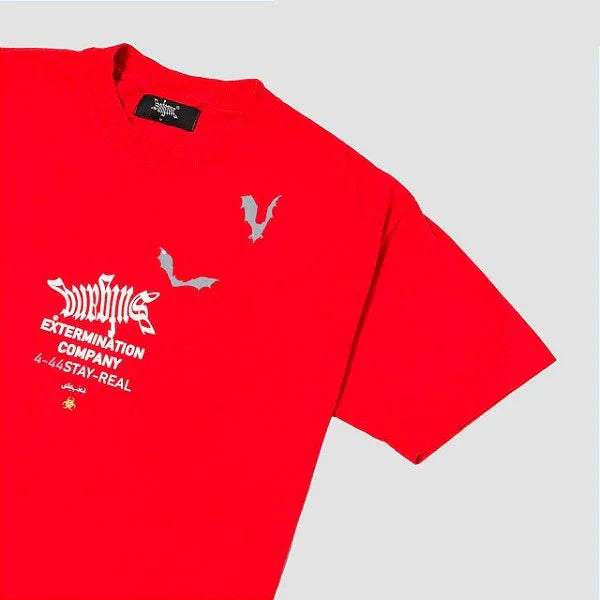 SUFGANG - Camiseta Extermination Company "Vermelho" - Four Street