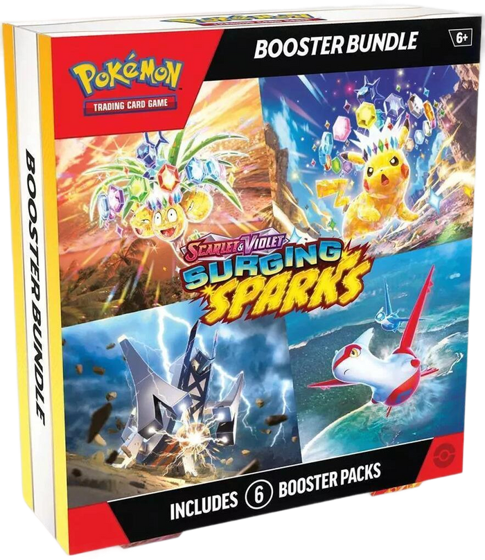 Surging Sparks Booster Bundle (Retail) - Shop at xdovtoxtgo