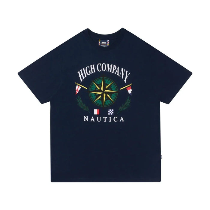 Tee Compass Navy - Four Street