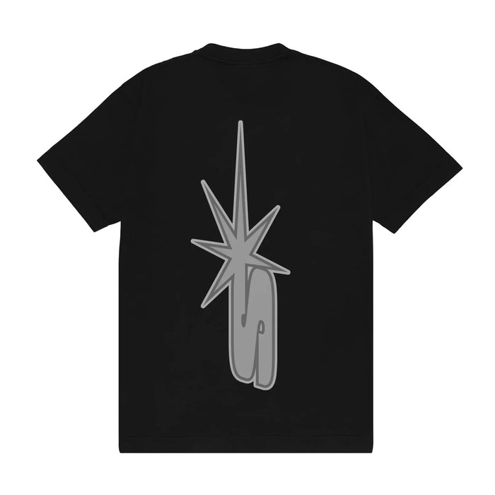 TEE S STAR BLACK - Four Street