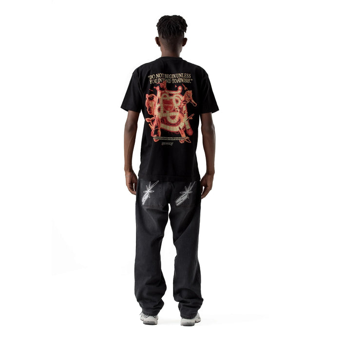 TEE SUFMANJI BLACK - Four Street