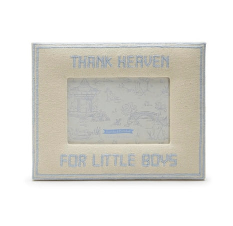 Thank Heaven for little boys 4x6 frame