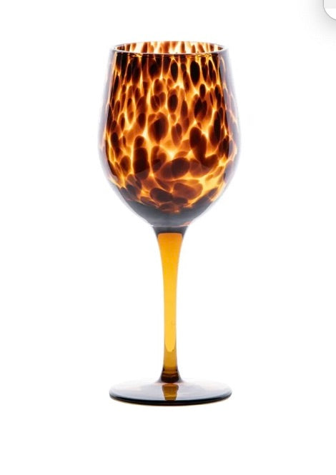 Tortoiseshell Puro Wine Glass
