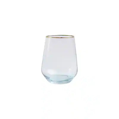 Vietri Colored Stemless Wine Glass