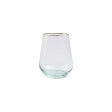 Vietri Colored Stemless Wine Glass