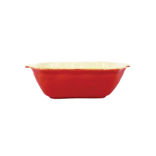 Vietri Italian Bakers Medium Square Bakers