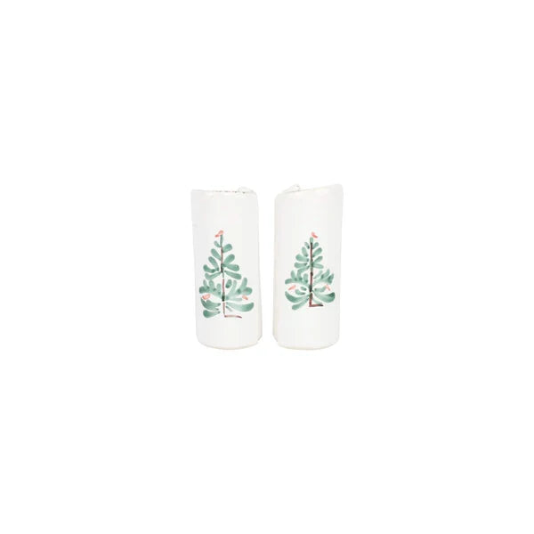 Vietri Lastra Holiday Salt & Pepper