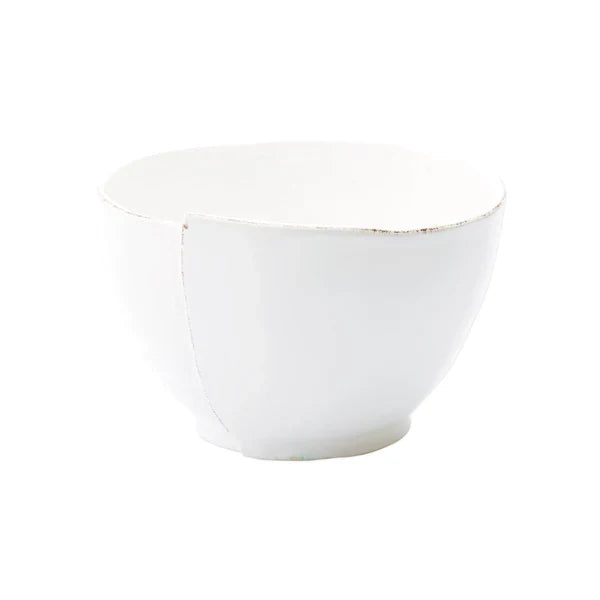 Vietri Lastra White Deep Serving Bowl