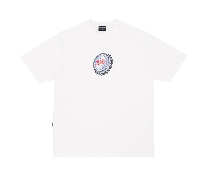 Vintage Cap Tee in Off-white - Four Street