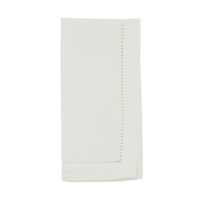 White Hemstitched Napkin